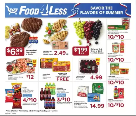 Food 4 Less weekly ad