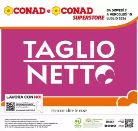 Volantino Conad Superstore settimana 28 Pagina 1