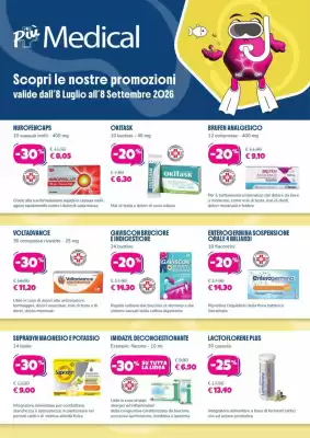 Parafarmacia Più Medical (valido fino al 8-09)