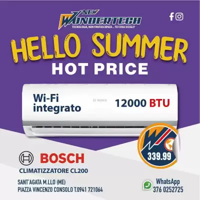 Volantino New Wondertech (valido fino al 13-07)