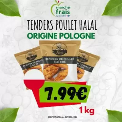 Catalogue marché frais Géant (valable jusqu'au 15-07)