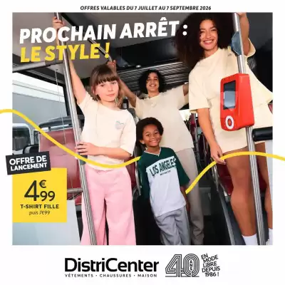 DistriCenter (valable jusqu'au 7-09)