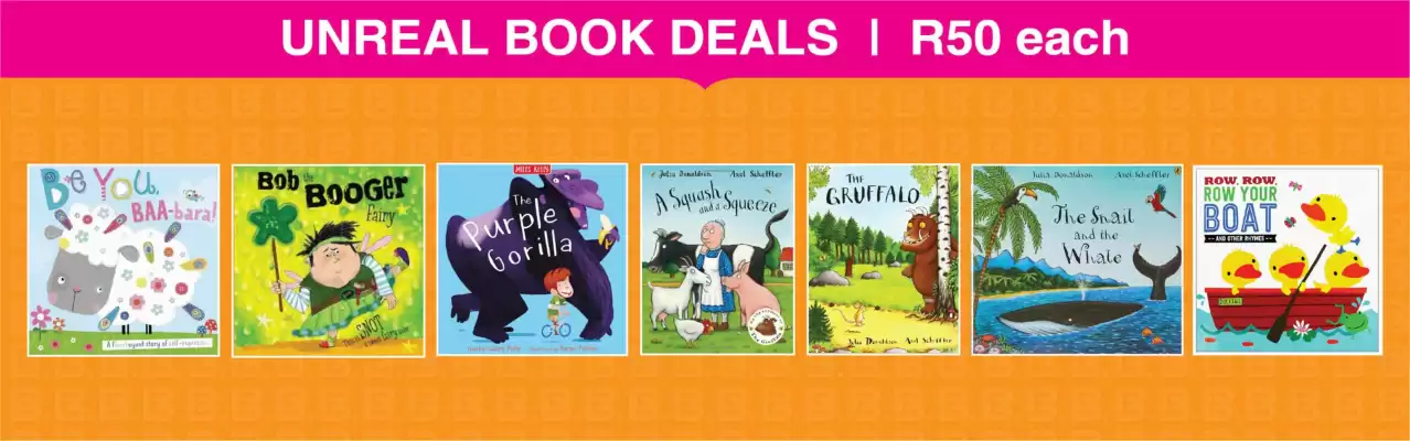 Exclusive Books (valid until 22-07)