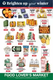 Food Lover's Market catalogue week 28 Page 1