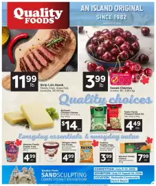 Quality Foods flyer week 28 Page 1