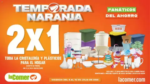 Folleto La Comer Página 1