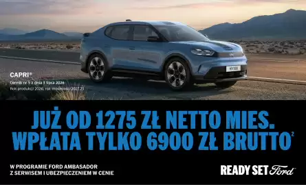 Ford gazetka | Capri Strona 1