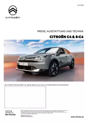 Citroen | C4 & ë-C4 (gültig bis 21-10)
