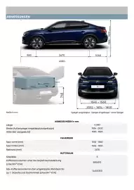 Citroen Flugblatt | C4 X & ë-C4 X Seite 11
