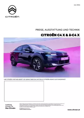 Citroen | C4 X & ë-C4 X (gültig bis 21-10)
