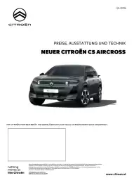 Citroen Flugblatt | C5 AIRCROSS Seite 1
