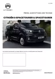 Citroen Flugblatt | ë-SPACETOURER & SPACETOURER Seite 1