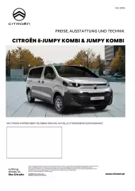 Citroen Flugblatt | ë-JUMPY KOMBI & JUMPY KOMBI Seite 1