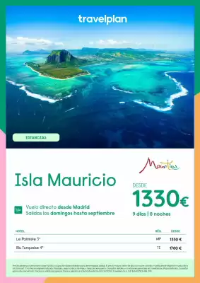 Catálogo Travelplan (válido hasta el 30-09)