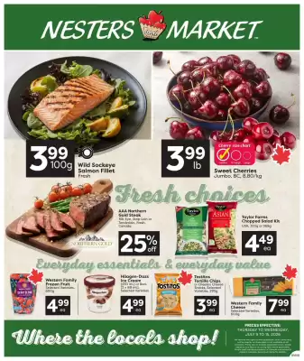 Nesters Market flyer (valid until 15-07)