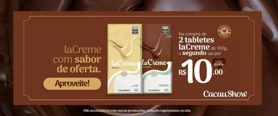 Cacau Show (válido até 14-07)