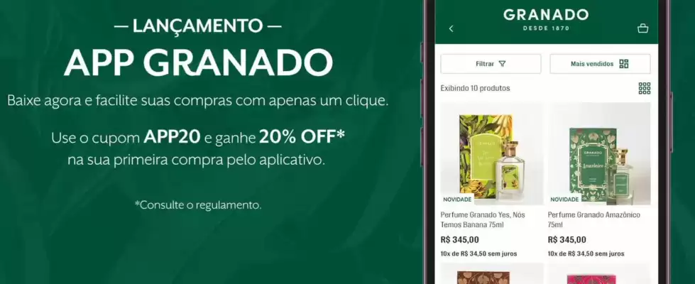 Catálogo Granado (válido até 31-07)