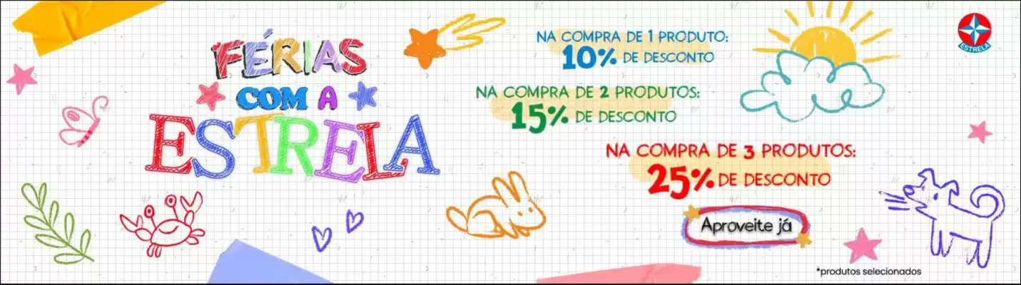 Brinquedos Estrela (válido até 2-08)