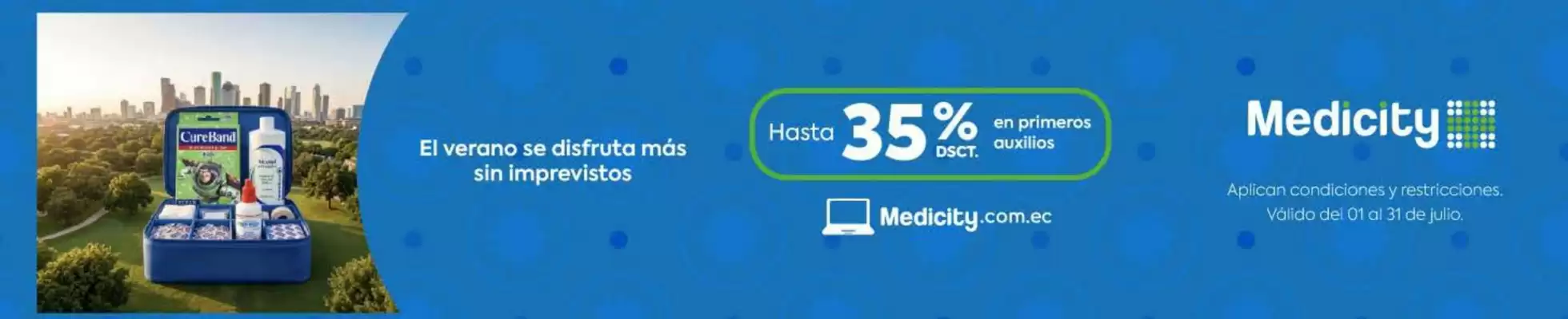 Farmacias Medicity (válido hasta 2-08)