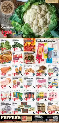 Pepper's Foods flyer (valid until 13-07)