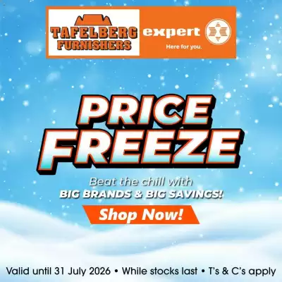 Tafelberg Furnishers (valid until 31-07)