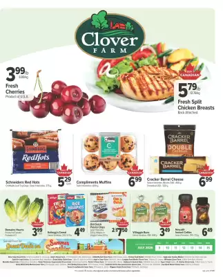 Clover Farm flyer (valid until 15-07)