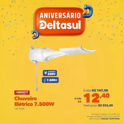 Deltasul (válido até 18-07)
