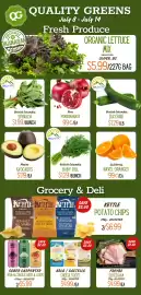 Quality Greens flyer week 28 Page 1