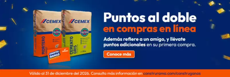 Catálogo Construrama Página 1