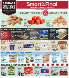 Smart & Final weekly ad Page 1