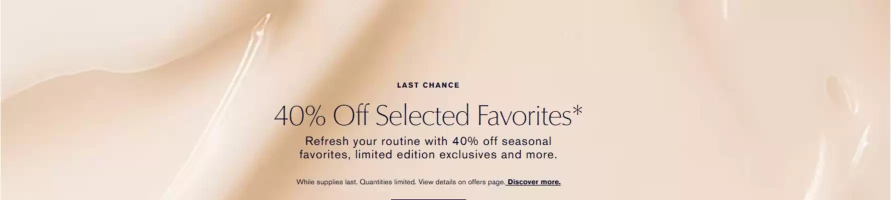 Estée Lauder catalogue (valid until 22-07)