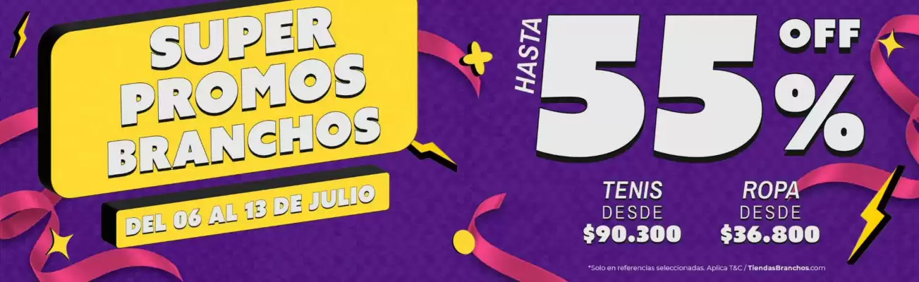 Branchos (válido hasta 15-07)