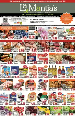 Lamantia's flyer (valid until 15-07)