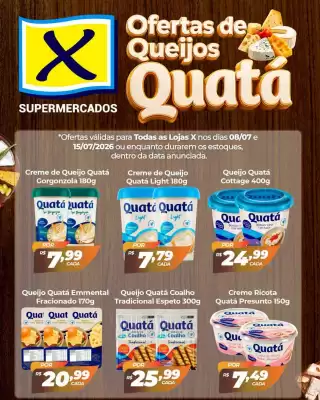 Folheto X Supermercados (válido até 15-07)