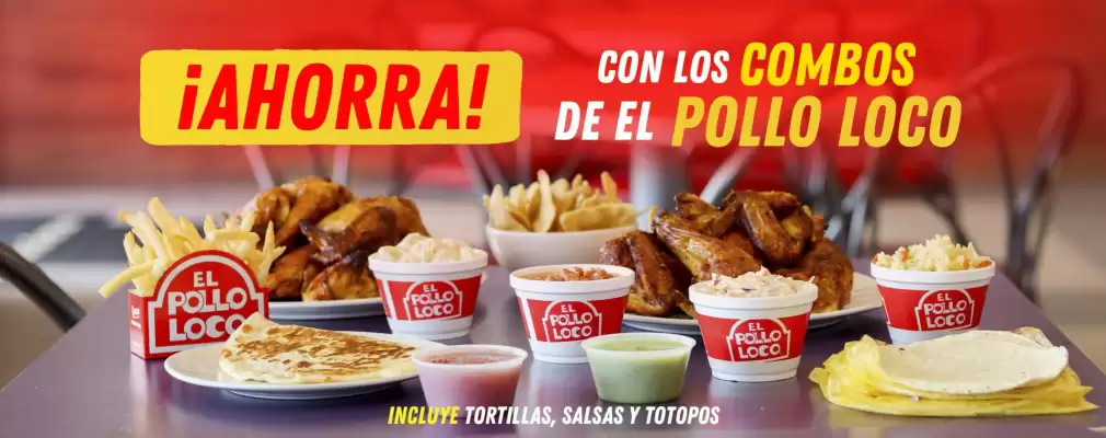 El Pollo Loco (válido hasta 2-10)