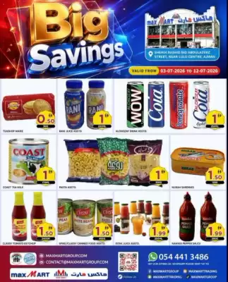 Max Mart catalogue (valid until 12-07)