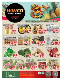 WinCo Food Mart flyer week 28 Page 1