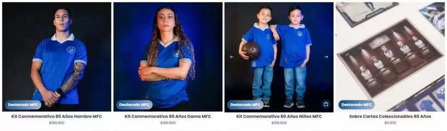 Catálogo Tienda Oficial Millonarios Página 1
