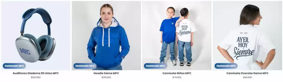 Catálogo Tienda Oficial Millonarios Página 3