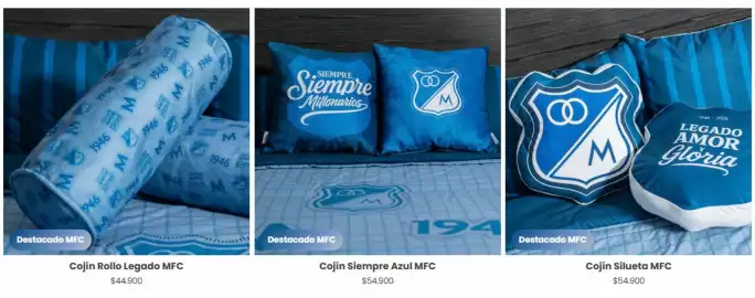 Catálogo Tienda Oficial Millonarios Página 4