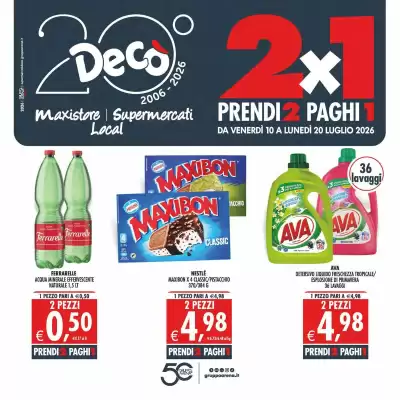 Gourmet Déco (valido fino al 20-07)
