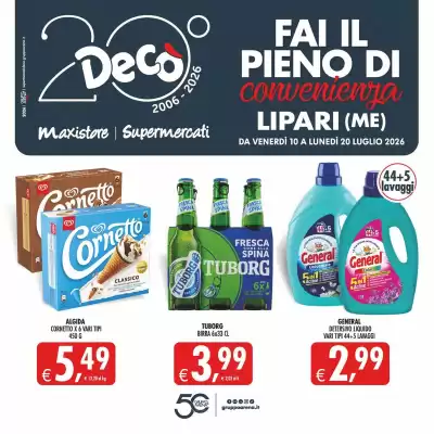 Gourmet Déco (valido fino al 20-07)