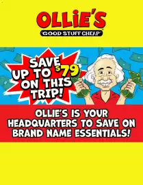 Ollie's weekly ad week 28 Page 1