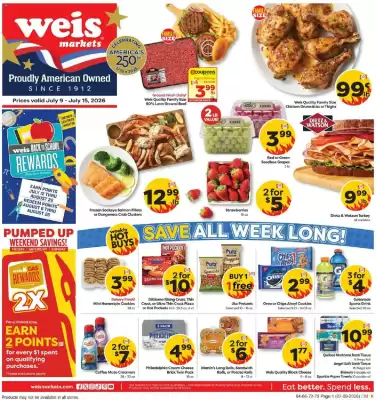 Weis Markets weekly ad