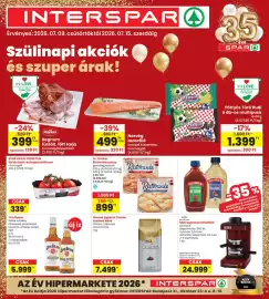 Interspar akciós újság hét 28 Oldal 1