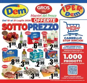 Volantino DEM Pagina 1