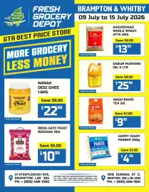 Fresh Grocery Depot flyer week 28 Page 1