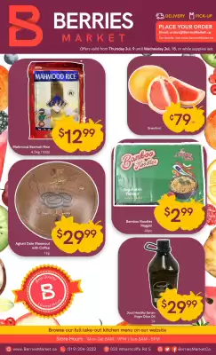 Berries Market flyer (valid until 15-07)