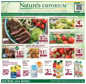Nature's Emporium flyer Page 1