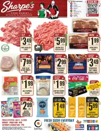 Sharpe's Food Market flyer week 28 Page 1